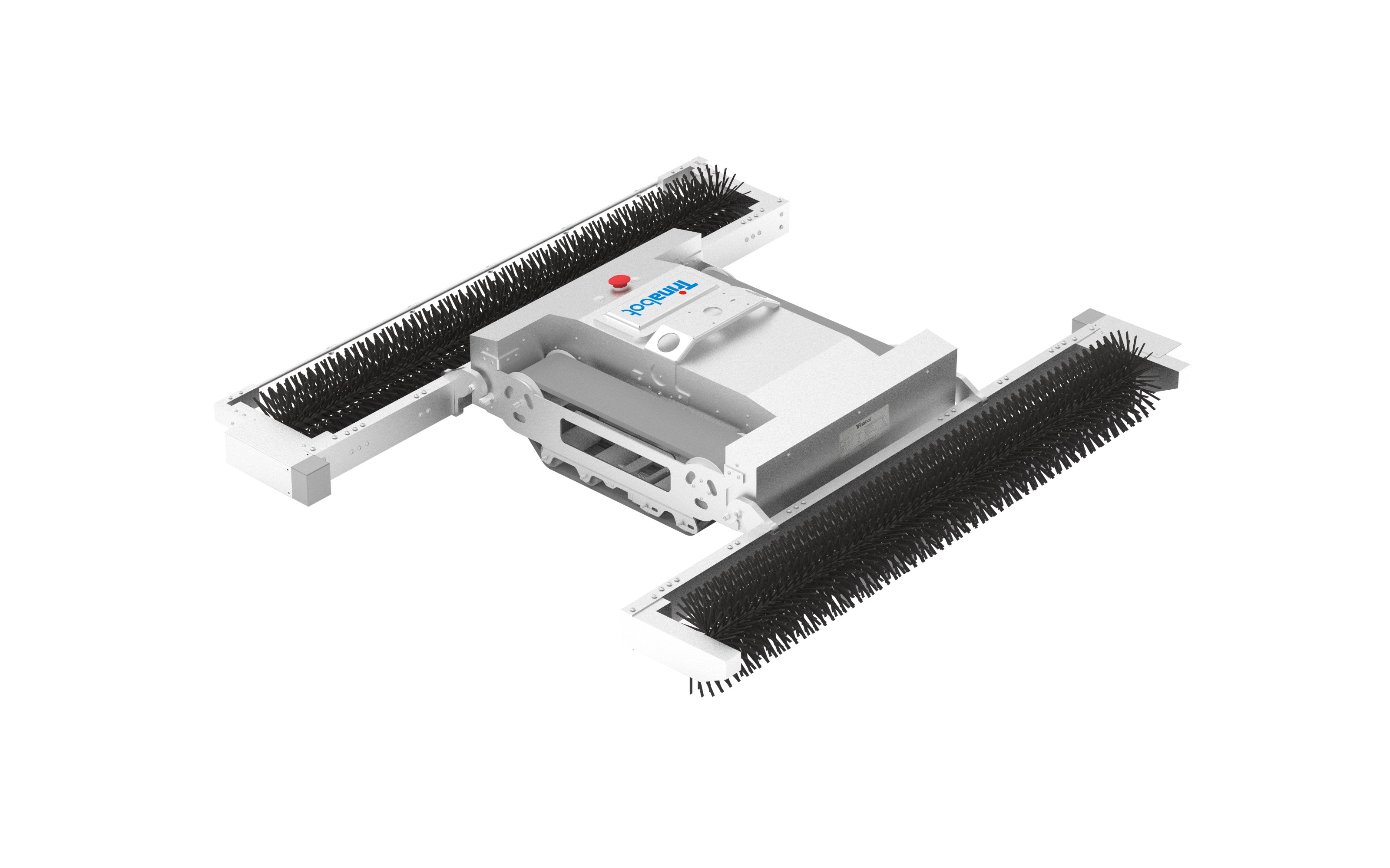 “光驭”履带式光伏清扫机器人
