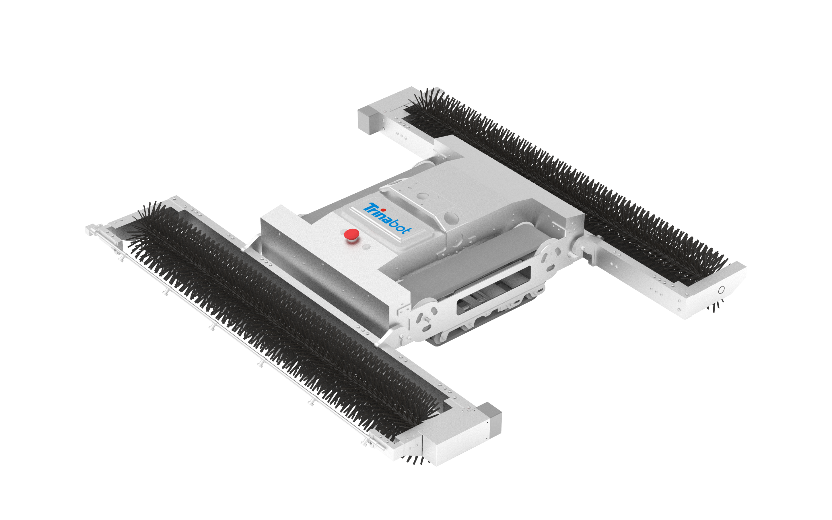 “光驭”履带式光伏清扫机器人