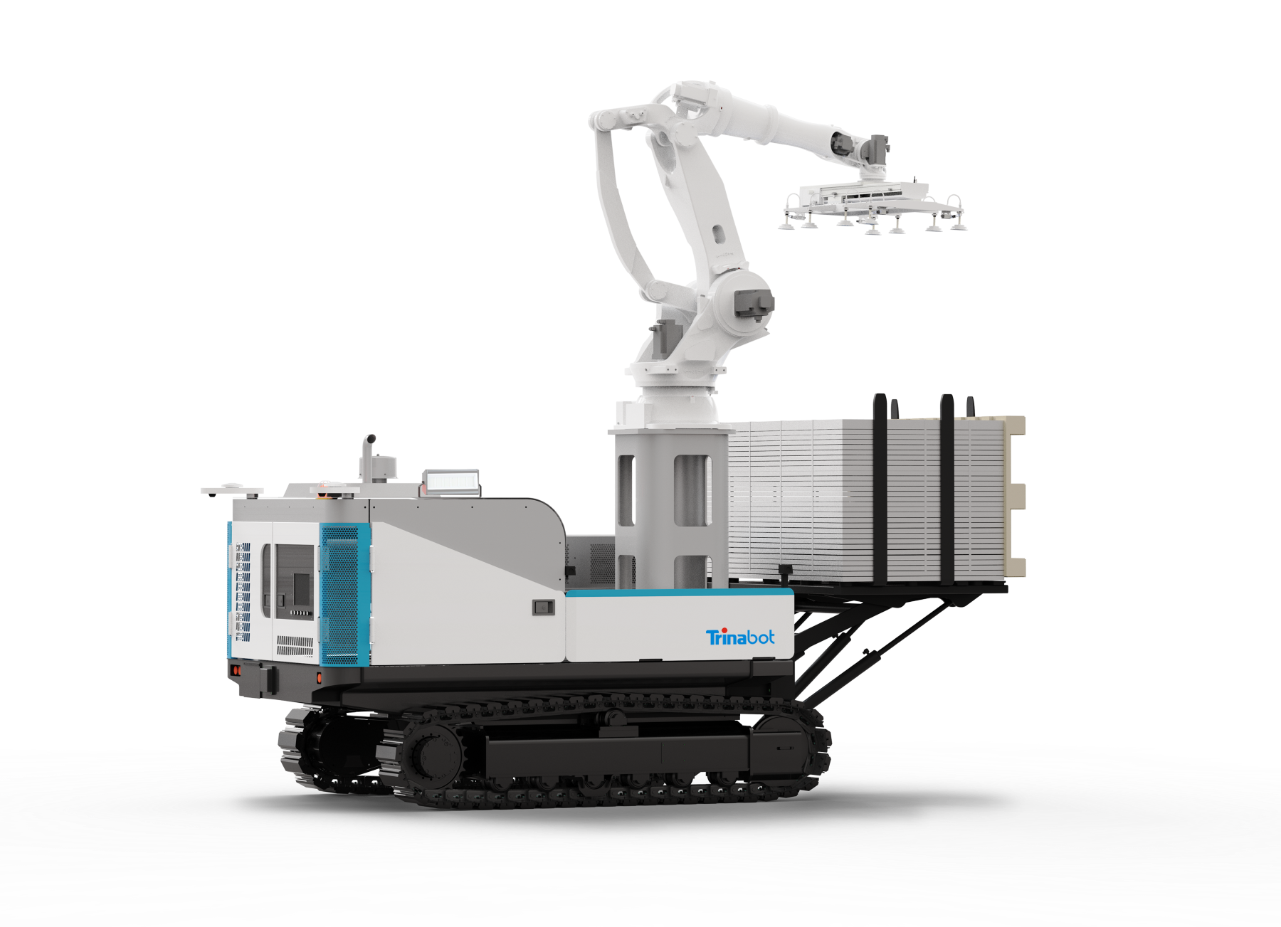 ”光筑系列“光伏组件安装机器人