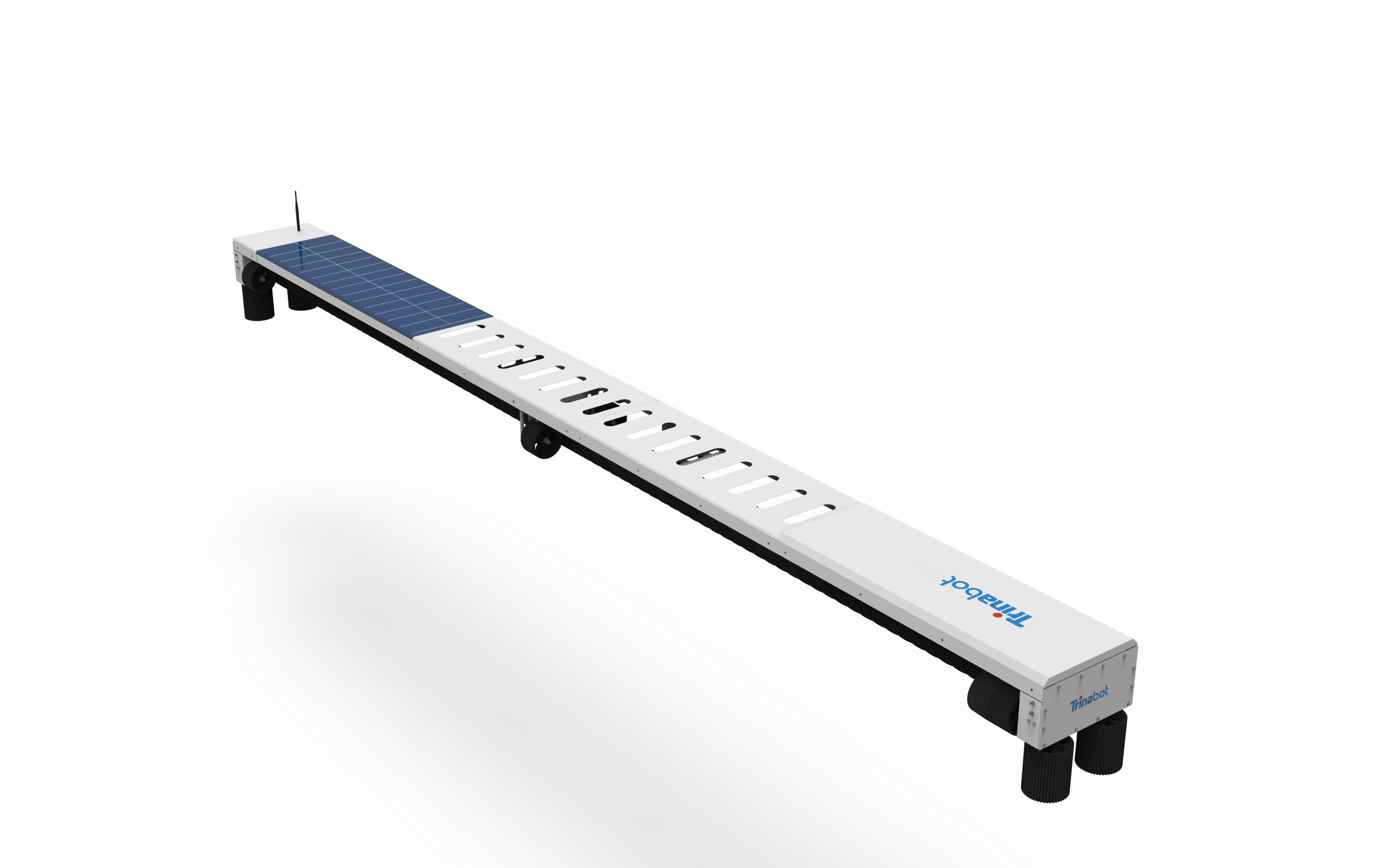 “极光系列”挂轮式光伏清扫机器人